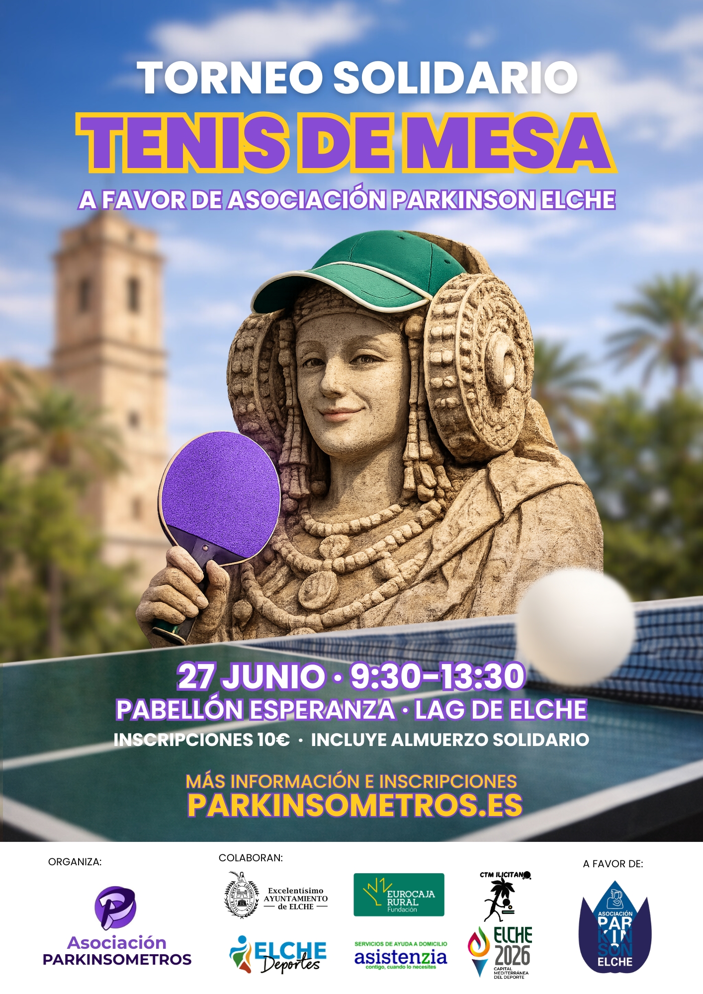 TORNEO SOLIDARIO TENIS DE MESA. ELCHE